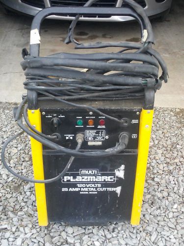 MULTI PLASMARC PLASMA CUTTER 120 VOLT 25 AMP MADE IN ITALY