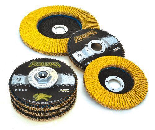 Arc Abrasives 71-10876AF Predator Type 29 Flap Discs  120-Grit  6-Inch by 5/8-11