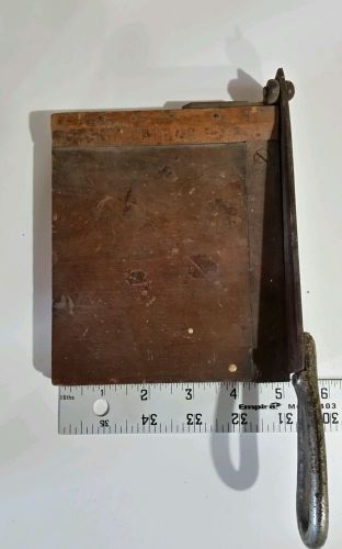 Antique Paper cutter