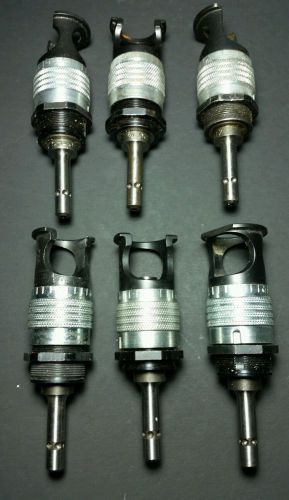 Lot of 6 Zephyr Hi Speed Microstop Countersink Quick Chuck  Aircraft Tool #1