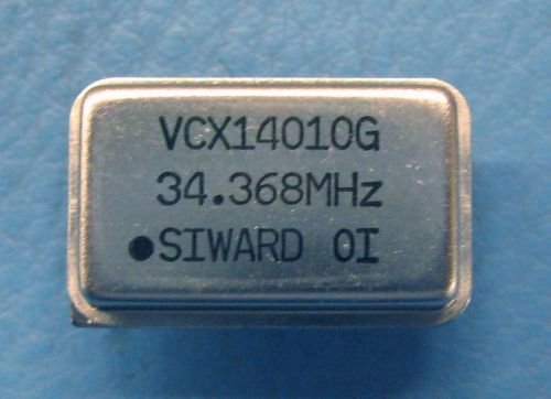 288 x siward vcxo vcx14010g   34.368mhz spec svo-436  34.368 mhz 10ppm hcmos for sale