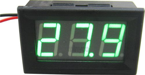 DC 25-80V green led digital voltmeter voltage tester volt gauge panel meter