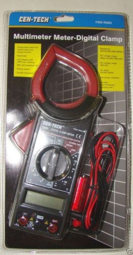 Cen Tech MultiMeter Meter Digital Clamp   -NIB