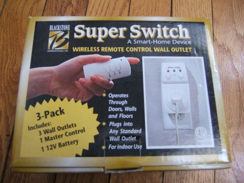 NIB Blackstone Super Switch a smart home device