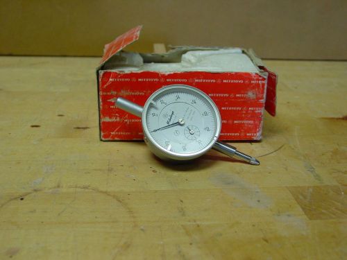 Mitutoyo Dial Indicator 0.01-10mm No. 2046-08 Shock Proof Metric