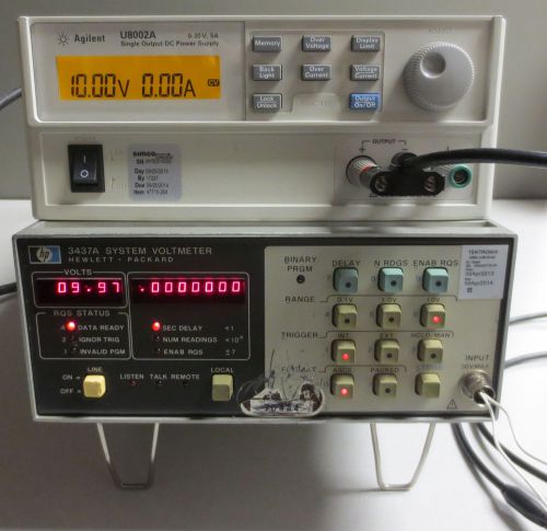 HP Agilent 3437A System Voltmeter