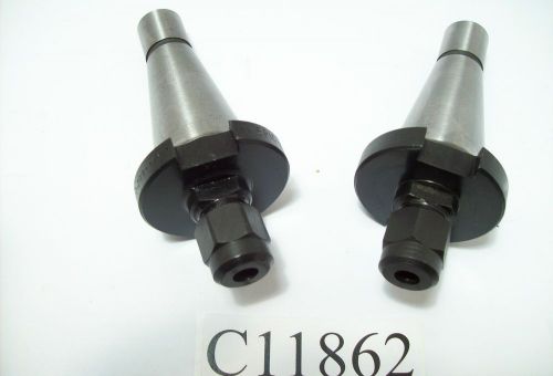 2 PC SET  KENNAMETAL ERICKSON  DA300 NMTB 30 QUICK CHANGE COLLET CHUCKS C11862