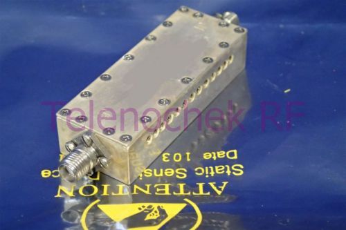 RF microwave band pass filter 4700 MHz CF/  640 MHz BW/ power   5 Watt / data