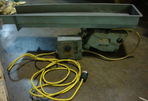 48A ERIEZ MAGNETICS VIBRATORY FEEDER WITH CONTROLLER