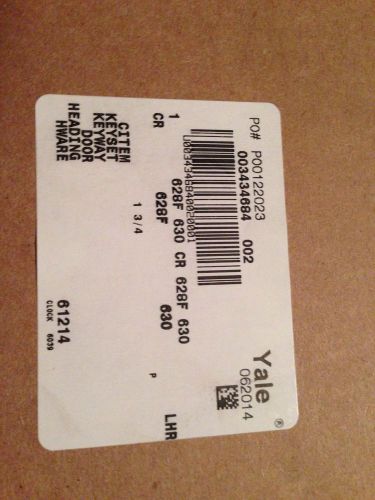 Yale cr628f passage function exit device trim 630 finish for sale