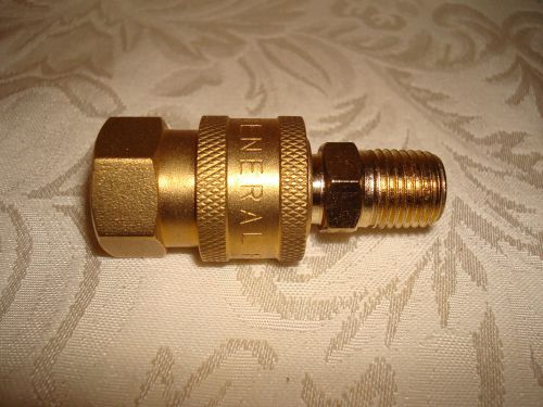 General pump pressure washer 1/4&#034; quick coupler disconnect socket set for sale