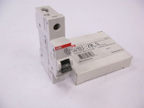 ABB S281-Z0.5 Circuit Breaker, .5a 277vac 1Pole