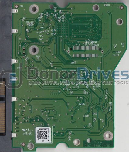 WD4000F9YZ-09N20L0, 771822-H02 AC, WD SATA 3.5 PCB + Service