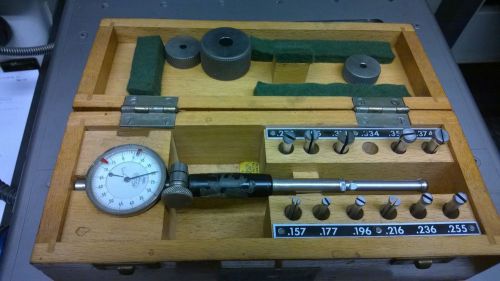 Helois Split Anvil Bore Gage Set, .157&#034;-.374&#034; range.