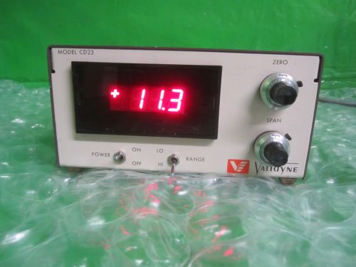 Validyne CD23 Digital Transducer Indicator (parts or not working)