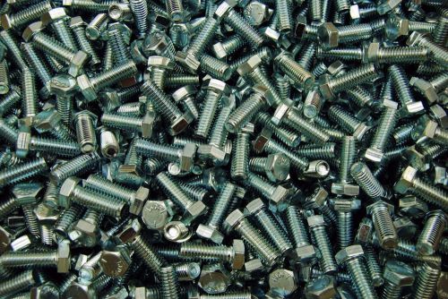 (150) Hex Head 3/8-16 x 1 Grade 5 Bolts Zinc Plated Cap Screws