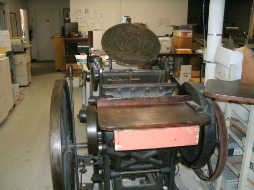 CHANDLER/PRICE 10X15 PLATEN LETTER PRESS DIECUTTER