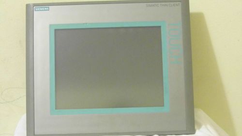 Siemens THIN CLIENT TOUCH PANEL 10&#034; TFT 6AV 646-0AA21-2AX0