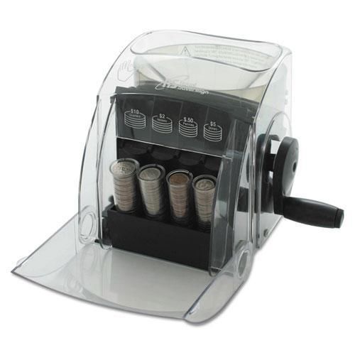 NEW ROYAL SOVEREIGN QS-1 Manual Coin Sorter, Pennies Through Quarters