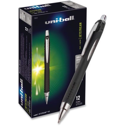 Uni-ball Jetstream Rt Bold Tip Ballpoint Pens - Bold Pen Point Type - (73832dz)