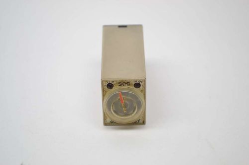Omron h3y-2-7  time delay 0-10sec seconds 24v-dc 5a amp relay timer b377744 for sale