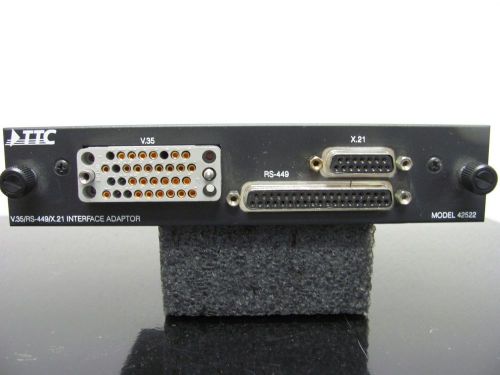 TTC 42522 V.35/ RS-449/ X.21 INTERFACE ADAPTER MODULE