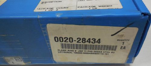 0020-28434, AMAT, APPLIED MATERIALS, CLAMP RING 8 JMF TI PVD DEGAS HTHU BU, NEW