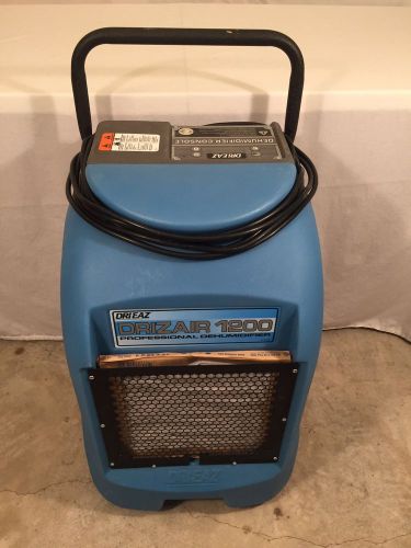 DRI-EAZ DRIZAIR 1200 / F203 /DEHUMIDIFIER / ONLY 933.4 Total Hours!!!