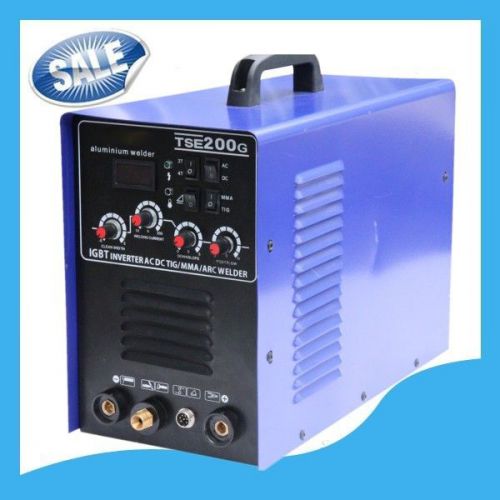 Igbt welder tig 200a mma arc stick inverter welding ac dc aluminum 220v 200amp for sale