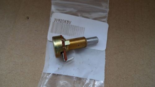 Ibanez 3VR20KBV GUITAR POTENTIOMETERS 20K POT DIME SIZE