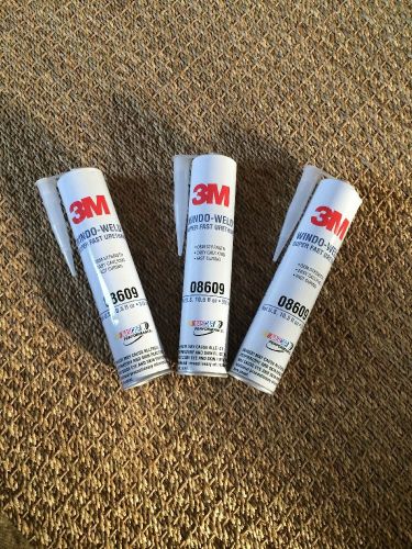 3M WINDO-WELD (3) 10.5 Fl Oz # 08609 BRAND NEW!!