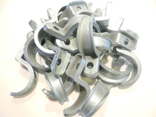 Lot of 15, grainger 2&#034; inch rigid iron pipe conduit tube hanger clamp , #4yf54 for sale