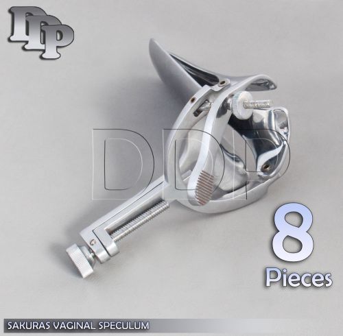 8 SAKURAS VAGINAL SPECULUM SURGICAL GYNO INSTRUMENTS