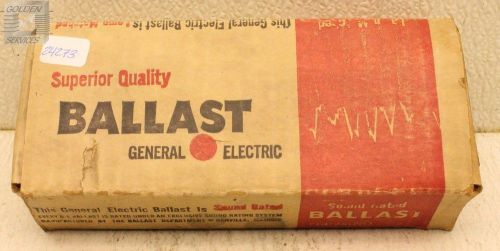 General Electric 6G1075 Rapid Start Ballast 120V 60Hz 0.63A