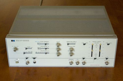 HP/Agilent 8015A 50 MHz Dual-Output Pulse Generator