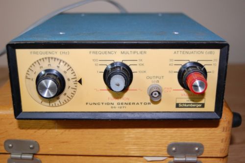 HEATH SCHLUMBERGER SG-1271 FUNCTION GENERATOR - FREQUENCY GENERATOR