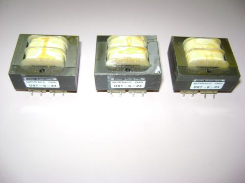 3ea.  Signal 12VA 115/230Vac  to 24Vac  PC Board Mount Transformers DST-5-24