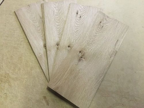 Wood veneer rustic white oak 8x20 22pcs total raw veneer  &#034;exotic&#034; wo1 4-21-16 for sale