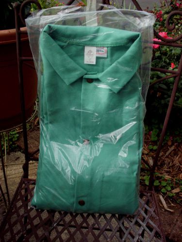 BRAND NEW WEILER FIRESTOP WELDING JACKET FLAME RESISTENT COTTON FABRIC SIZE XL