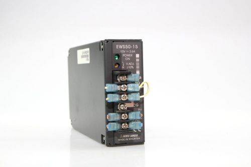 NEMIC LAMBDA 15 V 3.6 AMP POWER SUPPLY EWS50-15