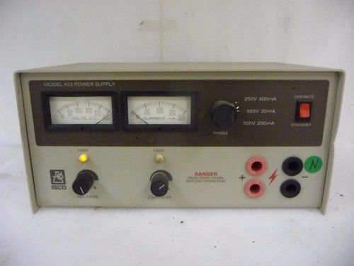 ISCO Model 453 Electrophoresis Power Supply Unit