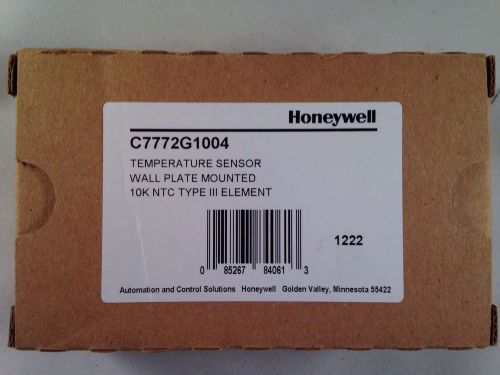 Honeywell, Inc. C7772G1004 WALL MNT TEMP SENS W/O LOGO