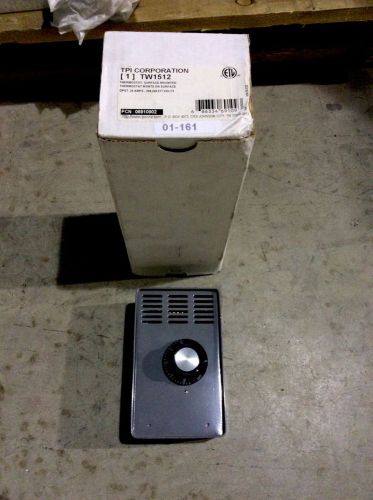 2 TPI Surface MountThermostat Model TW1512 (25amps, 208,240,277volts)