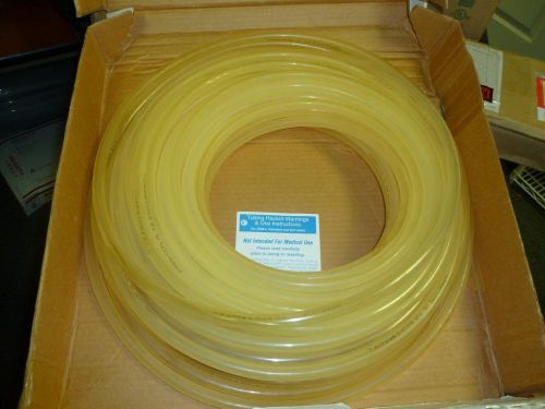 TYGOTHANE Unbraided Tubing, Tygothane(R), 1/2 In OD 3/8&#034; ID, 100 Ft