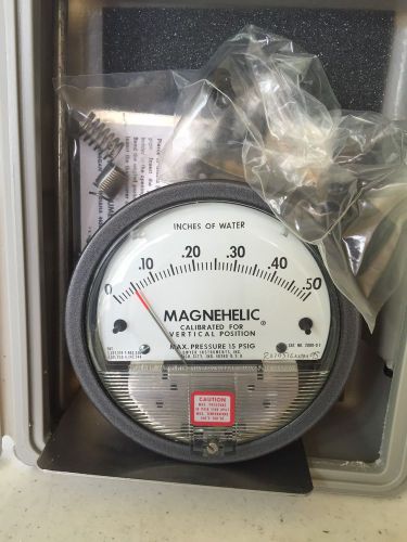 Brand New Dwyer Magnehelic 0-0.50 &#034;w.g.