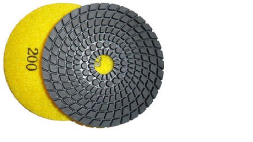 4&#034; JX Shine35 Diamond Polishing Pad 200 Grit