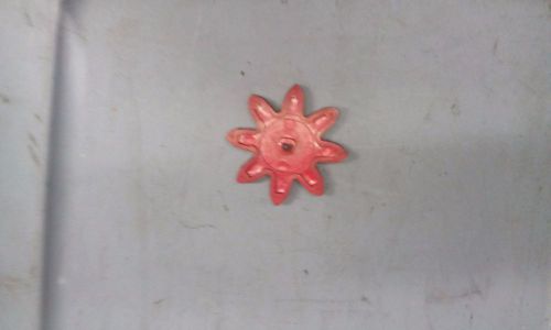 Wowie Zowie arcade redemption gumball machine red plastic gear part #2