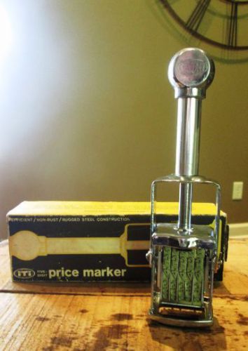 Vintage iTi Price Marker~Grocery Item Pricer~Never Used~Original Box