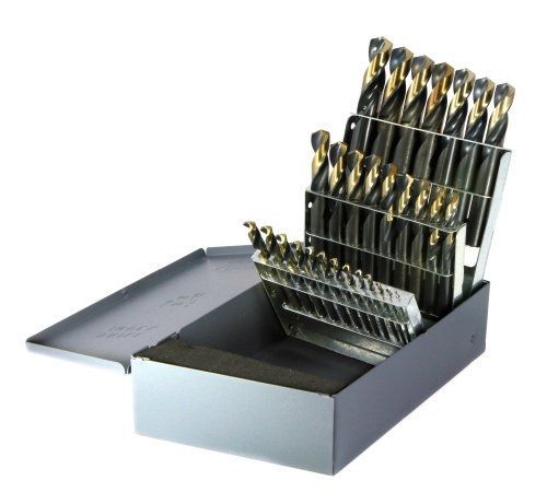 Drillco 300N Series Nitro 29 Piece High-Speed Steel Screw Machine Length