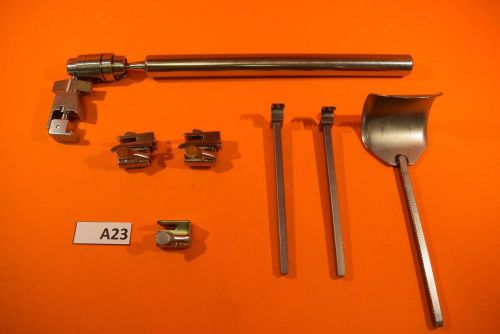 Bookwalter Retractor Lot of Codman Retractors Parts